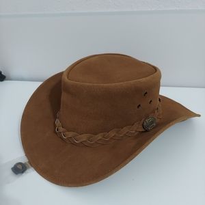 Leather Cowboy Hat